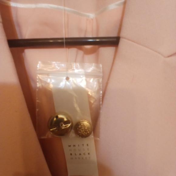 Pale pink size 10p white house black market blazer - Picture 3 of 5